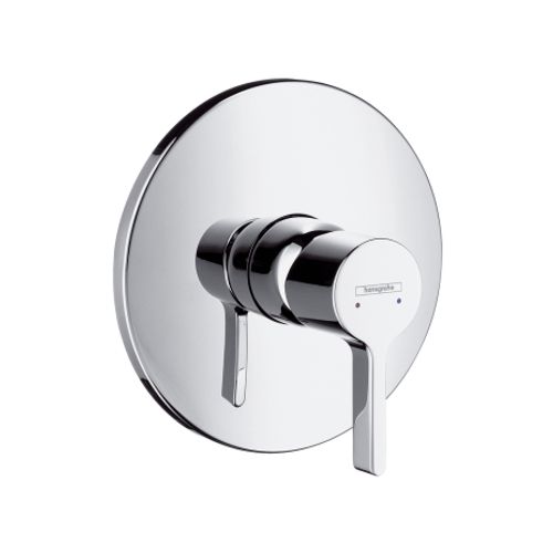 Hansgrohe-HG-Brausenmischer-Unterputz-Metris-S-Fertigset-chrom-31665000 gallery number 1